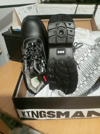 Zapatos seguridad KINGSMAN negros