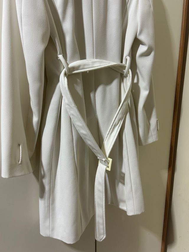 Cappotto bianco invernale