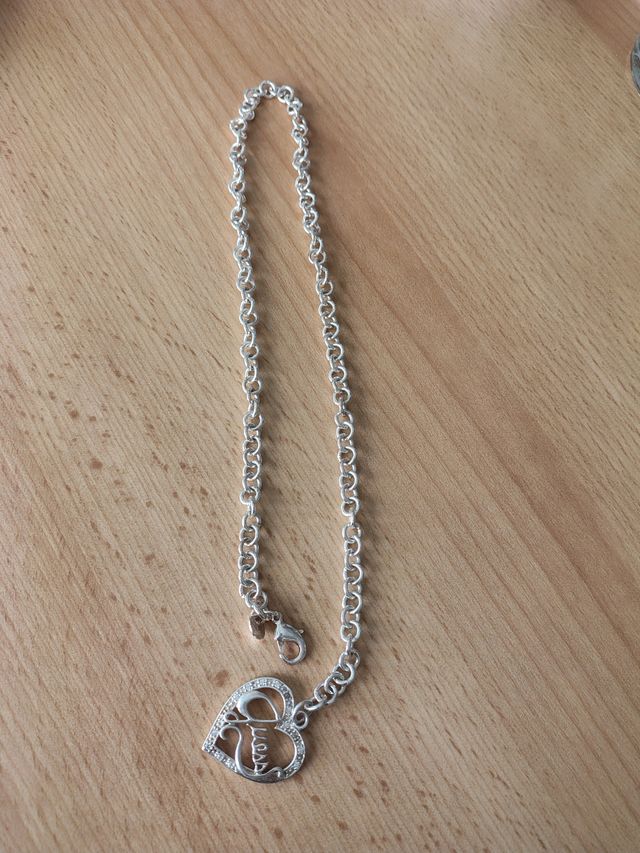 Collana argento cuore