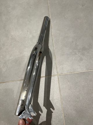 Horquilla BMX Cromada