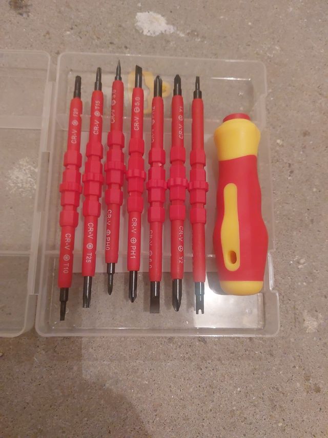 Juego destornilladores 7 uds.