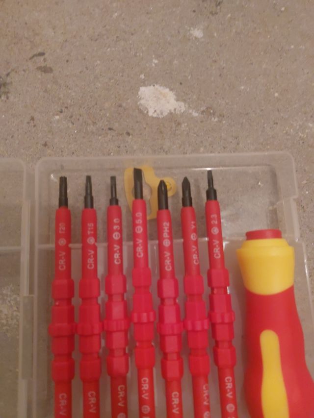 Juego destornilladores 7 uds.