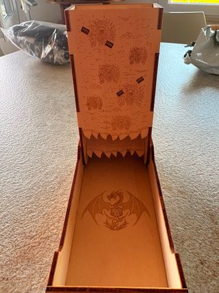 Torre Dadi D&D in Legno