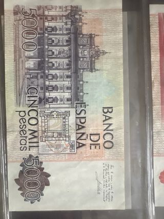 Billete 5000 Ptas. España 1979