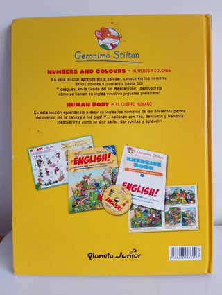 TOMOS EN INGLES DE GERONIMO STILTON.
