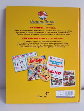 TOMOS EN INGLES DE GERONIMO STILTON.
