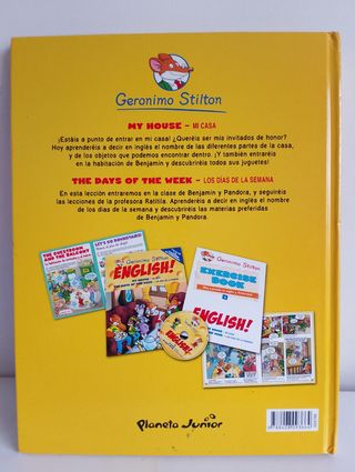 TOMOS EN INGLES DE GERONIMO STILTON.
