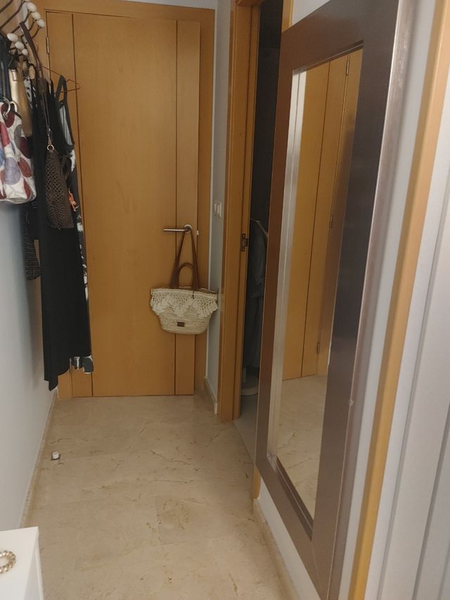 Espejo madera marrón