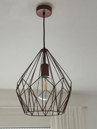 3 Lámparas colgante estilo industrial lote 3
