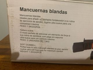 Mancuernas 1,5kg - Sin usar