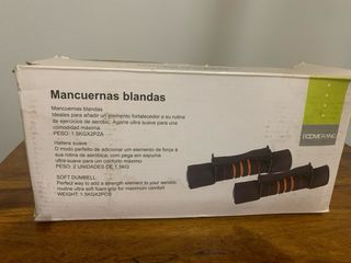 Mancuernas 1,5kg - Sin usar