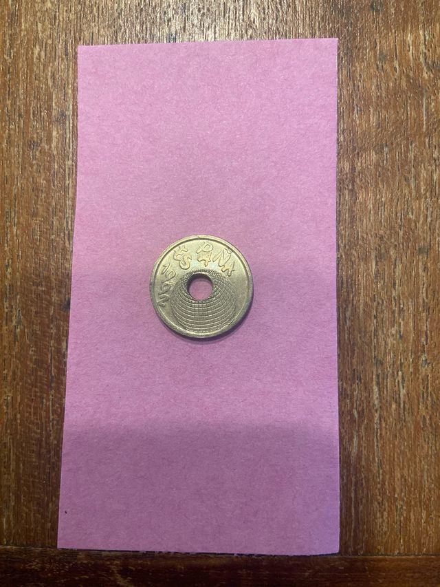 Moneda 25 pesetas España 92