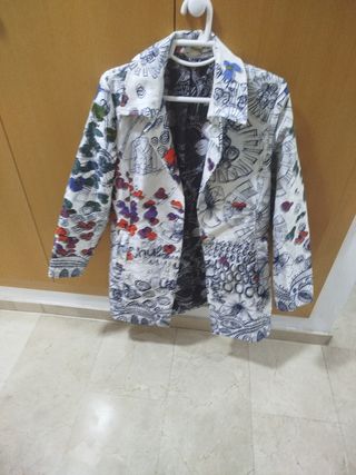 Gabardina Desigual multicolor