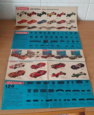 Catálogo Carrera Autorennbahn 1968
