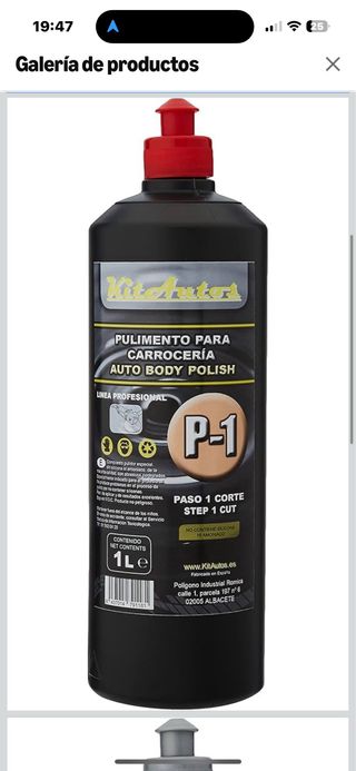 Kit Pulidora mas pulimentos y boinas carrocería