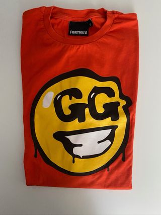 Camiseta Fortnite GG roja - Talla S
