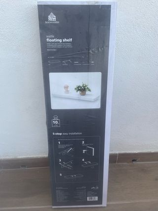 Estantaría flotante blanca. Tengo x4