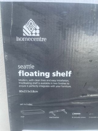 Estantaría flotante blanca. Tengo x4