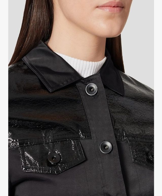 Cazadora negra mujer - Talla L