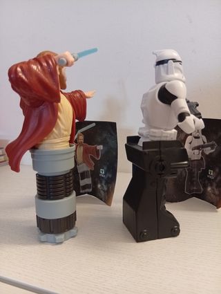Statuette Star Wars Obi-Wan & Clone Trooper