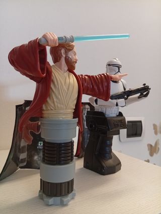 Statuette Star Wars Obi-Wan & Clone Trooper