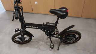 Bicicleta eléctrica e-Town plegable