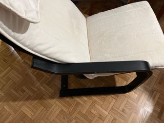 Sillón relax Ikea - Beige/Negro