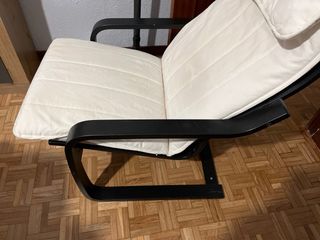 Sillón relax Ikea - Beige/Negro