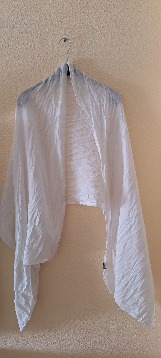 Pañuelo cuello blanco - ligero