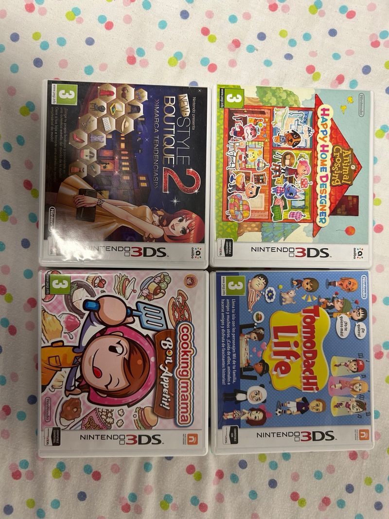 Imagen de 4 Juegos Nintendo 3Ds compatible con 2DS