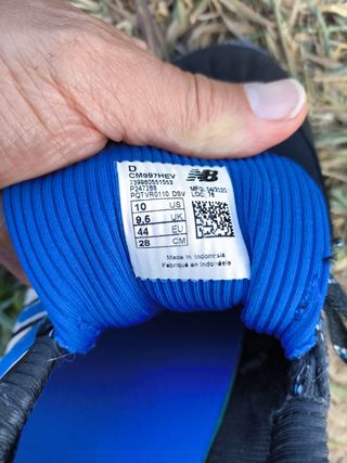 Tenis New Balance 997H - Azul y Negro