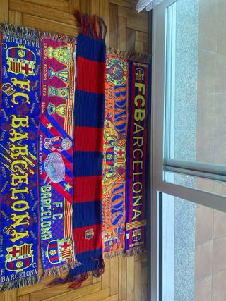 Bufandas Barcelona,Valencia,Extremadura y España 