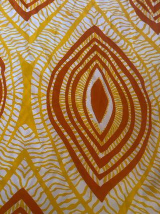 Foulard giallo-arancione