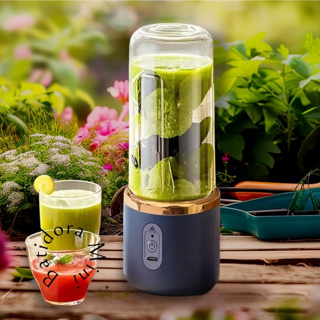 batidora mini recargable