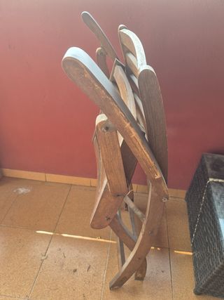 Mesa jardín madera marrón
Extensible 