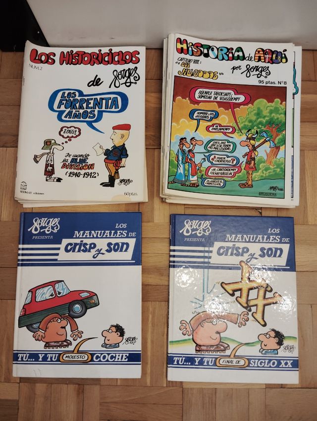 Historias de aquí Los Históricos  Manuales crispys