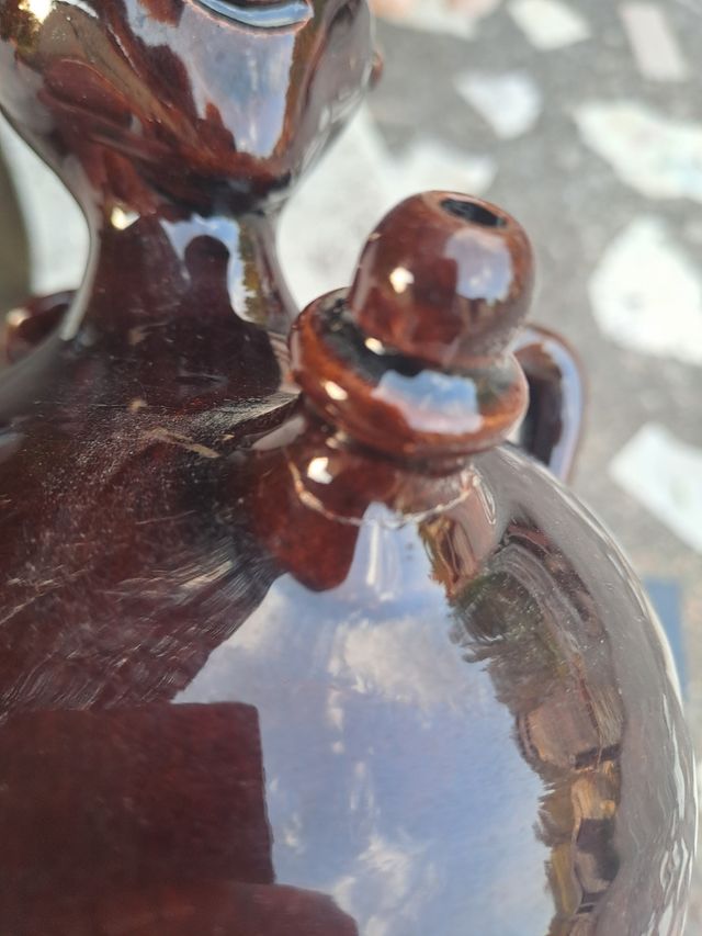 Bottiglie decorative in ceramica