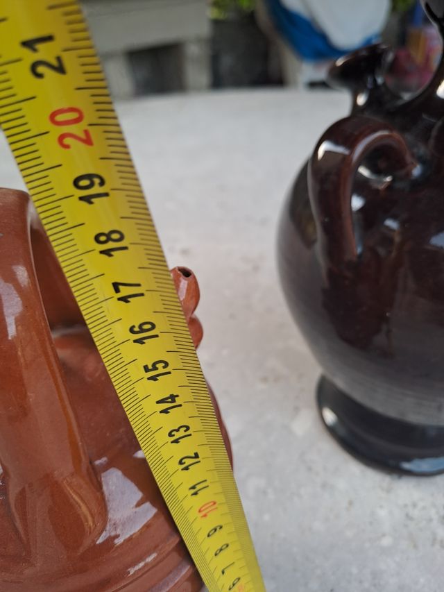 Bottiglie decorative in ceramica