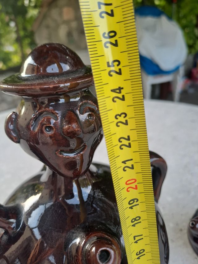 Bottiglie decorative in ceramica