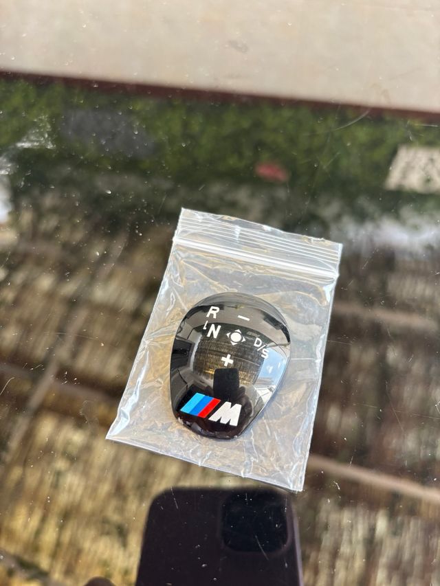 Pegatina BMW M palanca cambios rigida