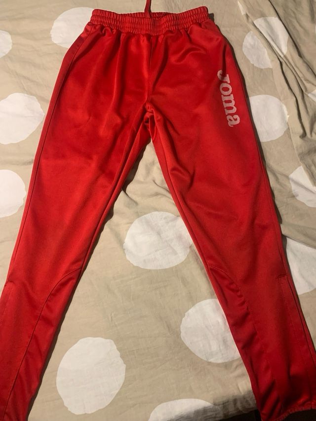Pantalón chándal Joma rojo
talla 14 