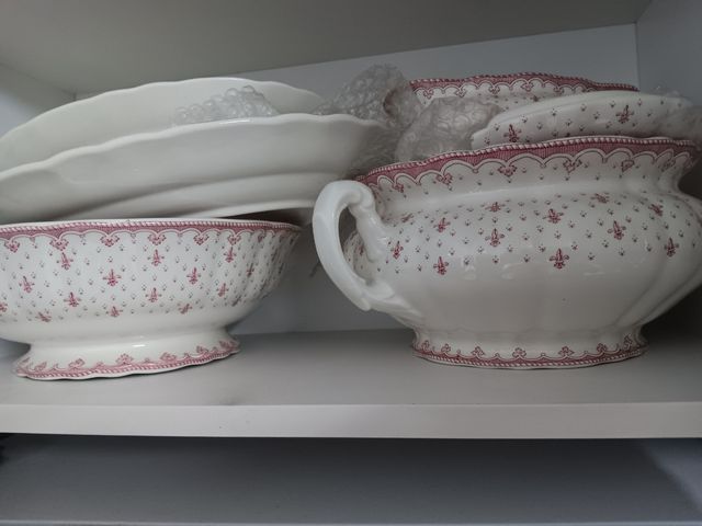 Vajilla La Cartuja - Flor de lis