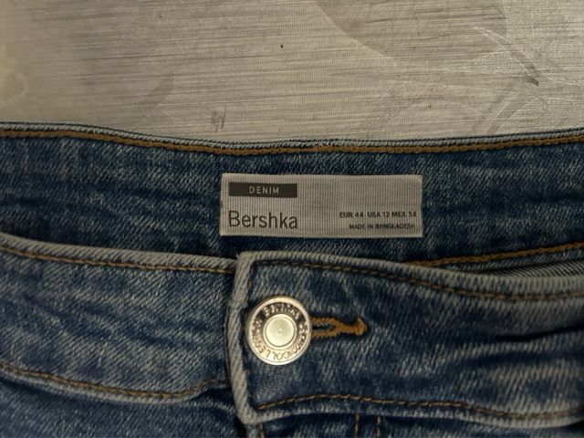 Pantalon corto vaquero azul