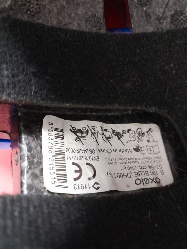 Casco bici niño Oxelo 52-54cm