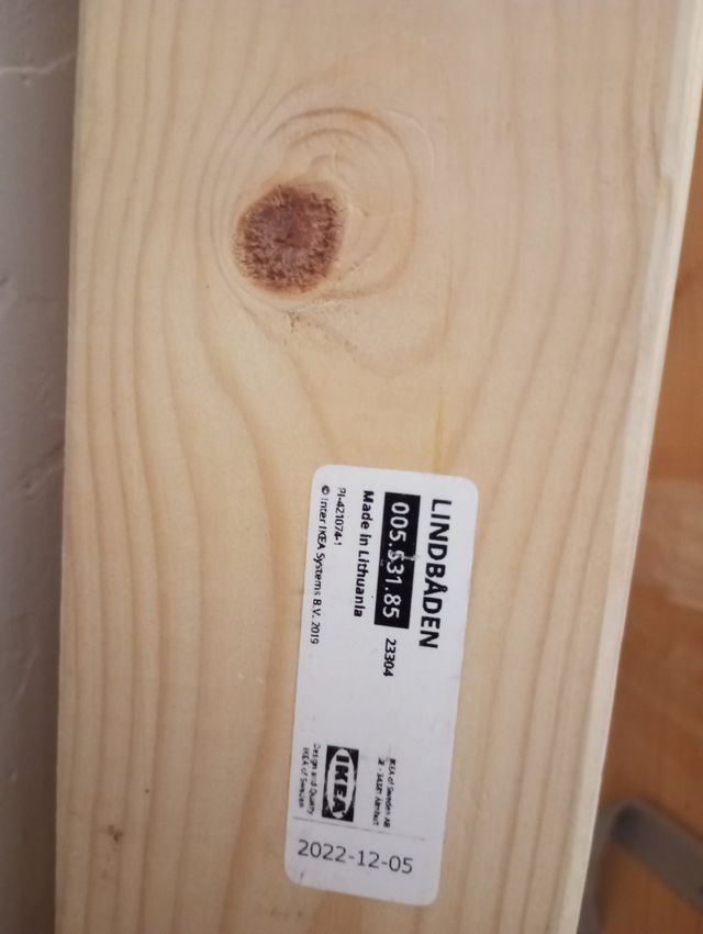 cama de madera