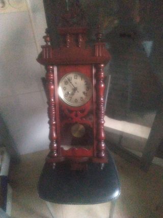 Reloj Pared Madera Antiguo