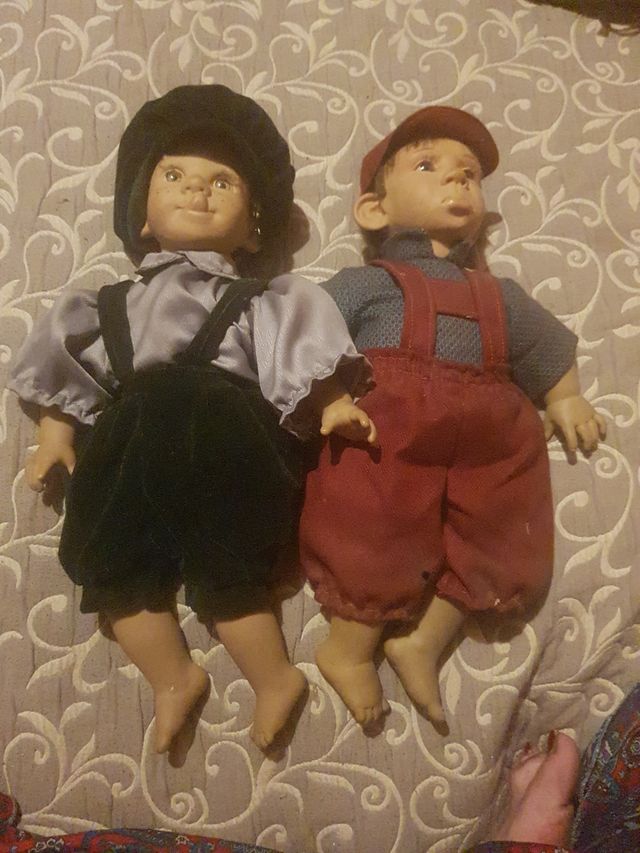  Pareja Muñecos vintage Anton.Jos. Coleccion 93.