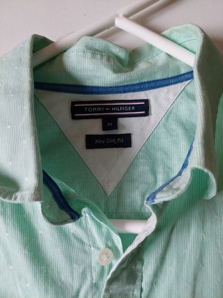 Camisa Tommy Hilfiger M - Verde
