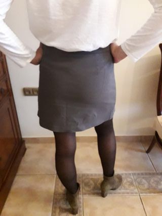 Minifalda color topo Zara - Talla S
