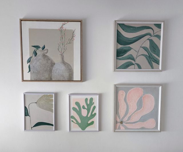 Cuadro boho. Decorativo. Textura.